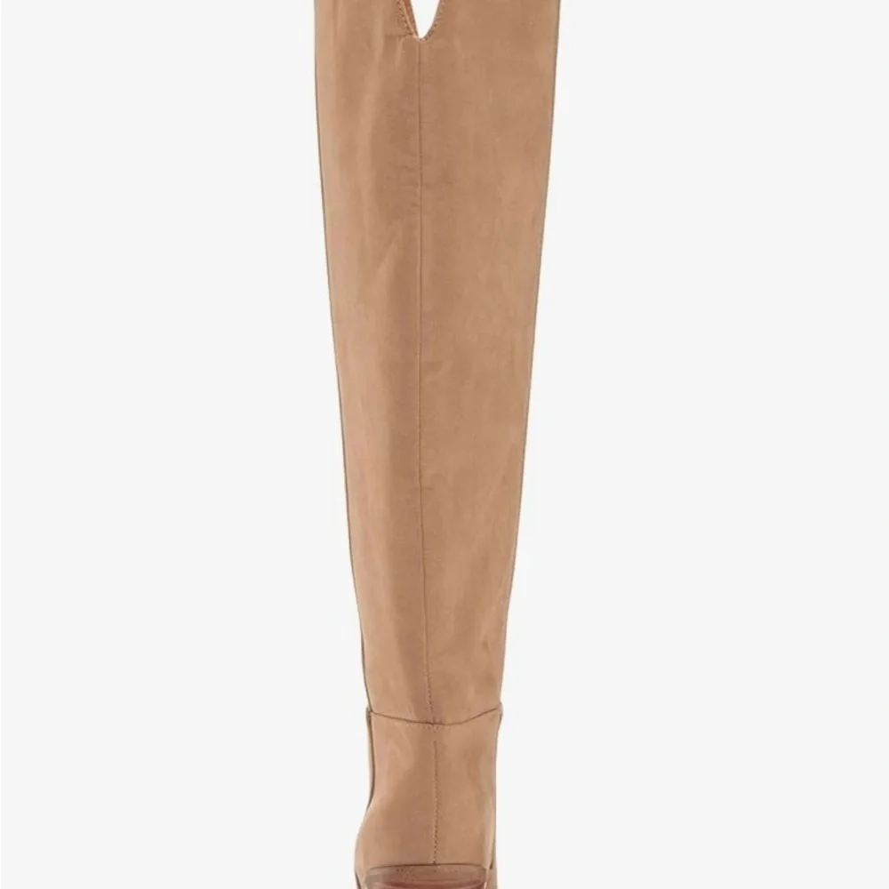 Jessica Simpson Womens Ravyn Zipper Over-The-Knee Color: Sandstone/Tan 9.5 NWT